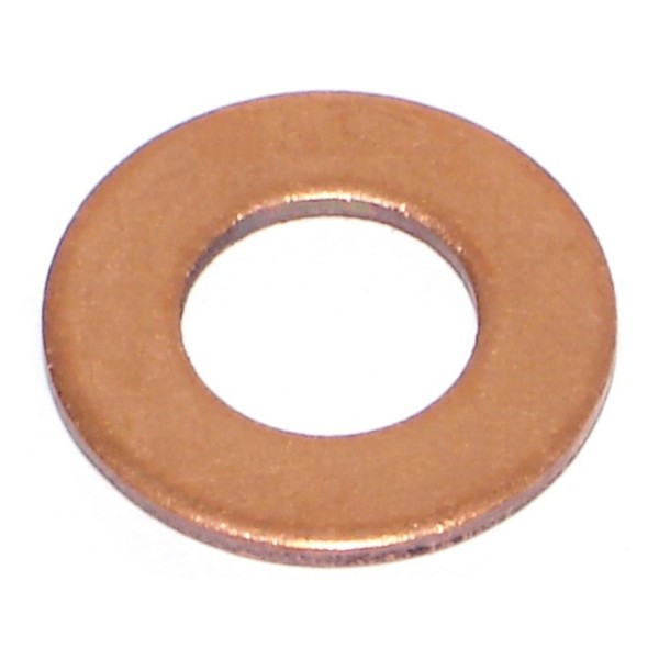 Midwest Fastener Flat Washer, For Screw Size 7/16" , Copper 25 PK 71845